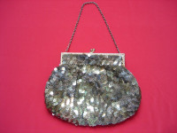 Sac a main soiree Paillette Evening Sequins Handbag Vintage bag