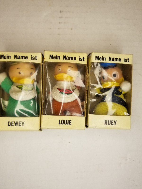 Very Rare Vintage 1970s Huey Dewey Louie Disney figures in Arts & Collectibles in London