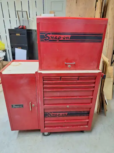 3 Piece Snap On rolling Tool Box., View more