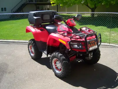 Whether you need a workhorse for the property or a trail machine for the weekend, this Arctic Cat is...