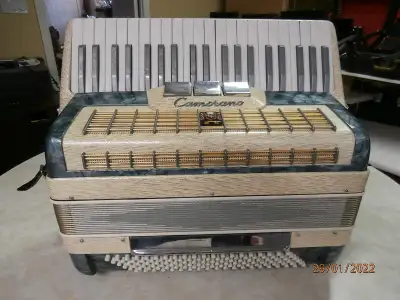 Camerano piano accordion 120 bass mod.434/155, View more