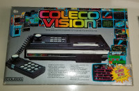 Vintage Colecovision System and Games