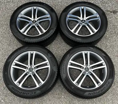 Wheels: Two-Tone 20 Inch OEM Fitment: GLE 350 / GLE 450 (2020+) Quantity: 4 (Staggered Offset) Tires...