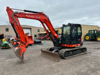 2021 Kubota KX080-4S2 Excavator - Only 333 Hours!