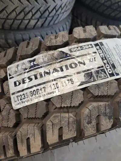 New Firestone Destination X/T LT 235/80R17 $250 Mounting and balancing option available