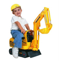3+ Child  Seater Tractor And Construction Vehicle  Push/Scoot
