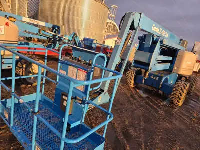 Genie Z45, Z60, S65, S85, & JLG 660SJ Boom Lift Rentals, View more