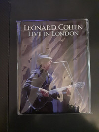 LEONARD COHEN ! DVD LIVE IN LONDON  DVD ! NEW