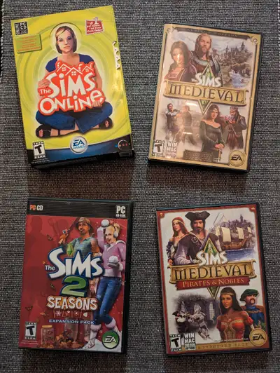 Assorted Sims Games, View more