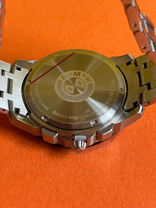 Genuine BMW Men's Watch (Never Worn, in Original Box) in Jewellery & Watches in Delta/Surrey/Langley - Image 3