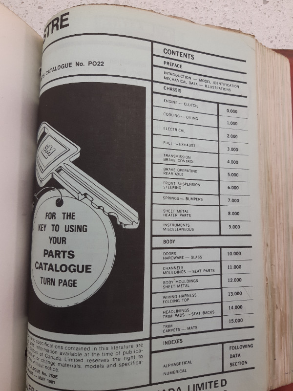 Catalogue pièces origineGM Firebird 1967a1976 et Astre 1973a1996 dans Autres pièces et accessoires  à Longueuil/Rive Sud - Image 4