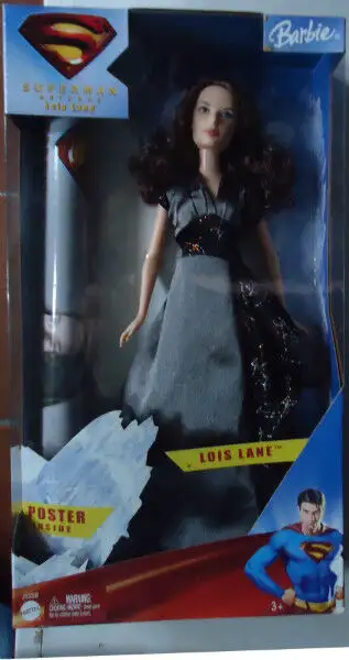LOIS LANE 11" Barbie Doll DC COMICS SUPERMAN Returns 2005 MIB, View more