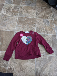 Toddler Girl Flip Sequin Shirt