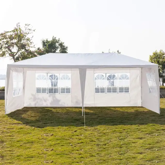 10'x20' Outdoor Canopy Party Wedding Tent Patio Gazebo in Patio & Garden Furniture in Mississauga / Peel Region - Image 4