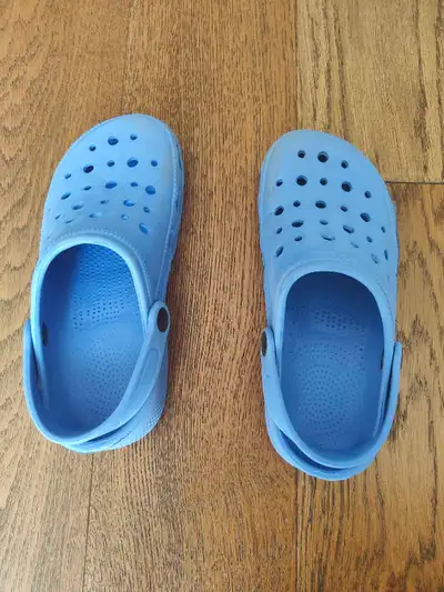 Kids' summer Blue Clogs & Decathlon Dinosaur Slides, View more