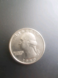 25 sous américain 1990 - Collection monnaie