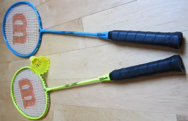 WILSON BADMINTON RACKETS RACQUETS RACKET X 2 in Tennis & Racquet in Ottawa - Image 5