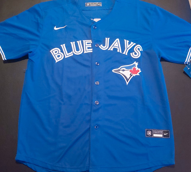 Brand New Toronto Blue Jays Jerseys (Bo Bichette & Joe Carter) in Baseball & Softball in Moncton - Image 3