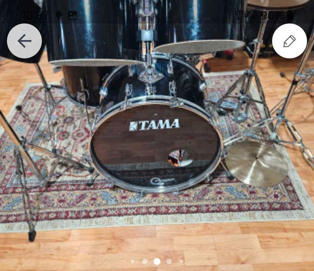 1978 Tama Imperial Star Concert Series Drum Set in Drums & Percussion in Belleville - Image 4