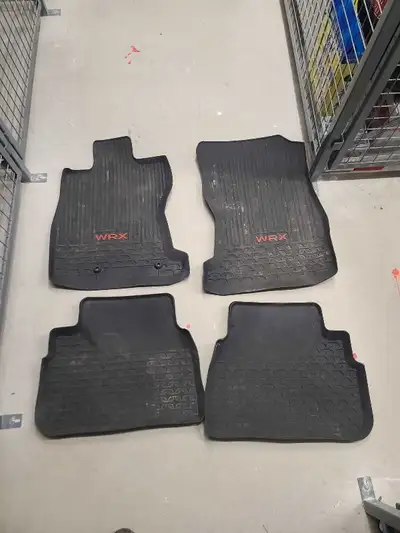 OEM all season mats from Subaru for WRX 2022 to 2026 No longer have the car hence why selling.