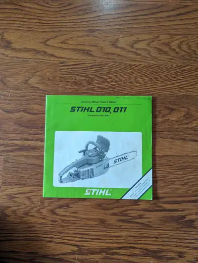 STIHL 010, 011 Instruction Manual/Owner’s Manual , View more