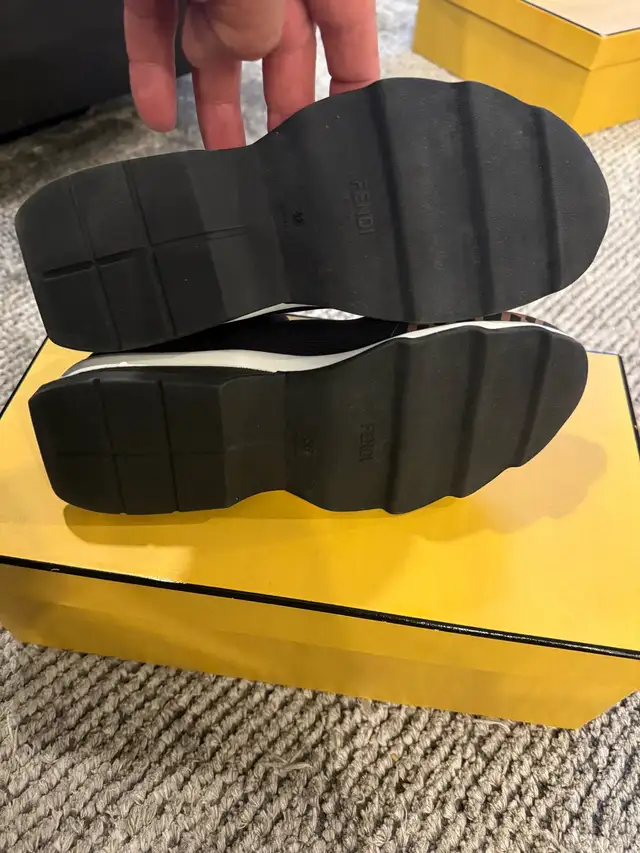 ** Authentic Woman’s Fendi Rockoko Sneaker Boot size 36 in Women's - Shoes in City of Toronto - Image 7