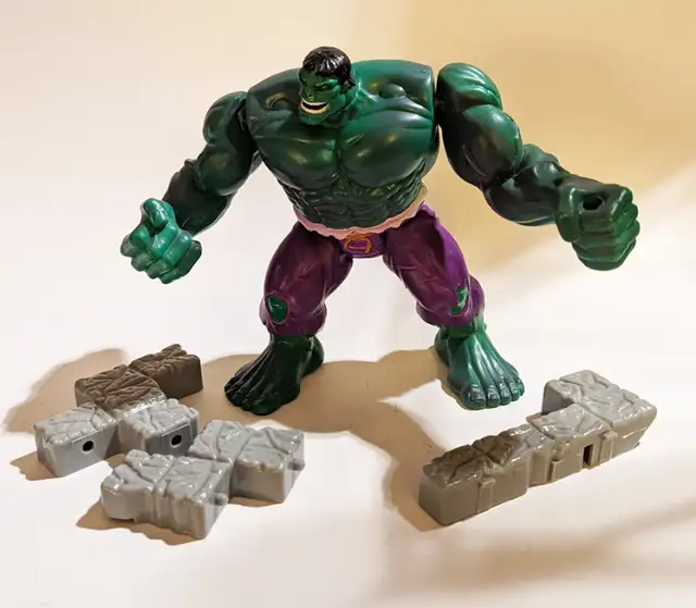 Incredible Hulk action figures (ToyBiz, 1996)62863739086594121