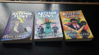 Artemis fowl book one, book two, book three