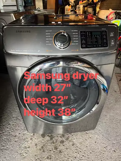 Samsung dryer $250, View more