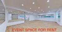EVENT SPACE FOR RENT QUEEN & BROADVIEW