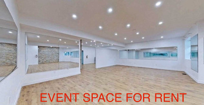 EVENT SPACE FOR RENT QUEEN & BROADVIEW