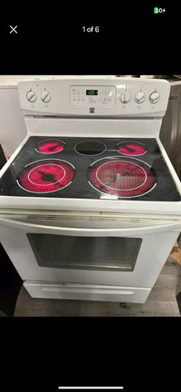 white FULLY WORKING electric stove range oven CAN DELIEVR