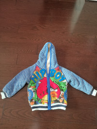 Angry Birds Toddler Hoodies in Excellent Condition Size 3T - 4T