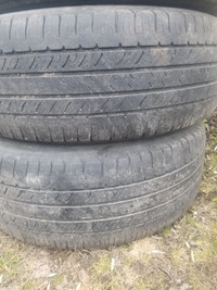 4 245-60-18 Michelin summer tires on GMC Envoy rim's!
