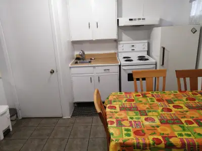 Appartement à louer – 1 ½ pièce - Meublé, Chauffé, Éclairé - Pour étudiant(e) du Centre Hospitalier...
