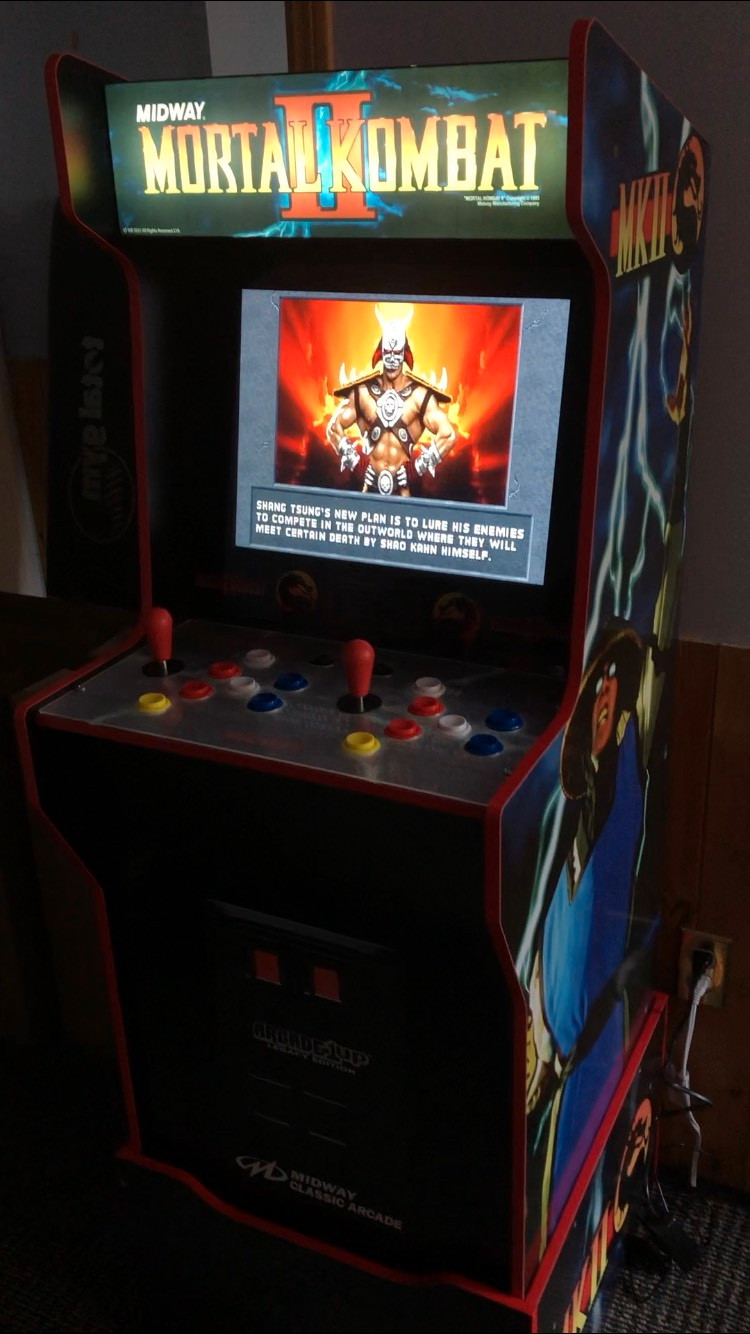 Used, Arcade1up Mortal Kombat 2 Legacy cabinet  for sale  