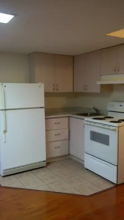 One bedroom walkout basement apartment with full washroom close to south west corner of 401 & Warden...