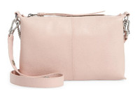 Eve Leather Crossbody Bag ALLSAINTS in Powder Pink