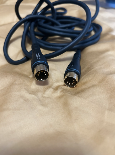 10 ft Planet Waves MIDI Cable – 5-Pin DIN Male to Male, View more