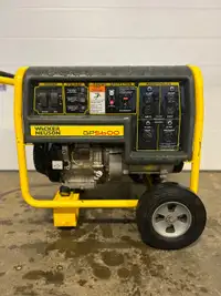 Wacker Neuson GP5600 Portable Generator w/ Wheel kit