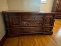 Solid Wood Linen Chest
