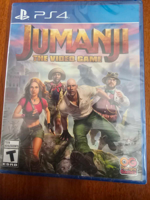 jumanji the video game (ps4) in Sony Playstation 4 in Chatham-Kent
