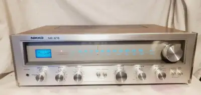 stereo   Vintage NIkko  Receiver Model NR-615  30watts/ch, View more