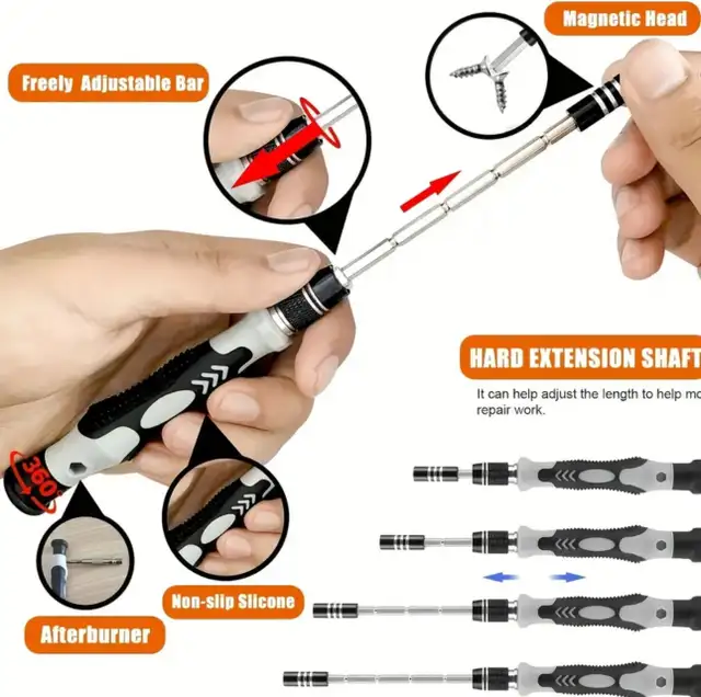 122 Piece Screwdriver Set in Hand Tools in Mississauga / Peel Region - Image 5