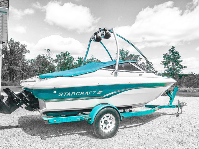 1997 StarCraft 1810ss 4.3L in Powerboats & Motorboats in La Ronge - Image 2