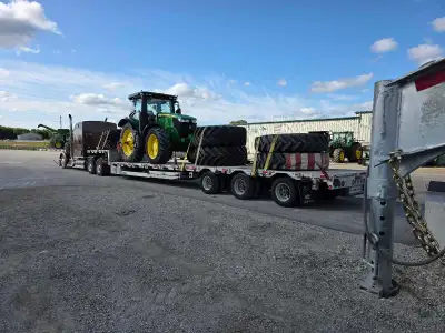 2020 low pro step with ramps, comes with fresh safety, trailer is currently still working. 431-997-6...