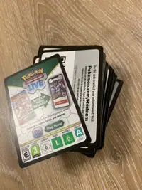 140+ Pokémon trading card game online codes