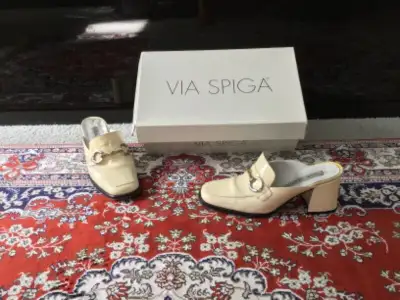 VINTAGE GUCCI INSPIRED SLIDES PUMPS, View more