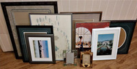 10 Assorted Picture Frames