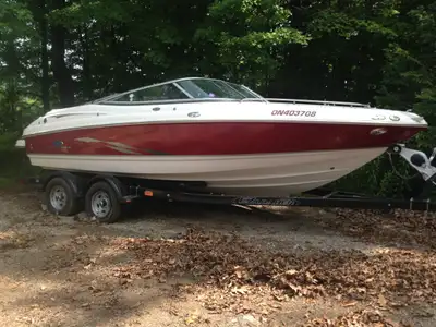 Well maintained boat...all service invoices available...winter stored indoors for the ten years we'v...